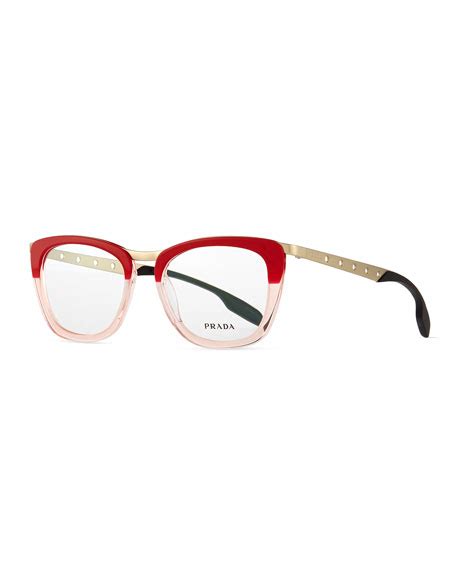 who manufactures prada eyewear|prada ombre eyeglasses.